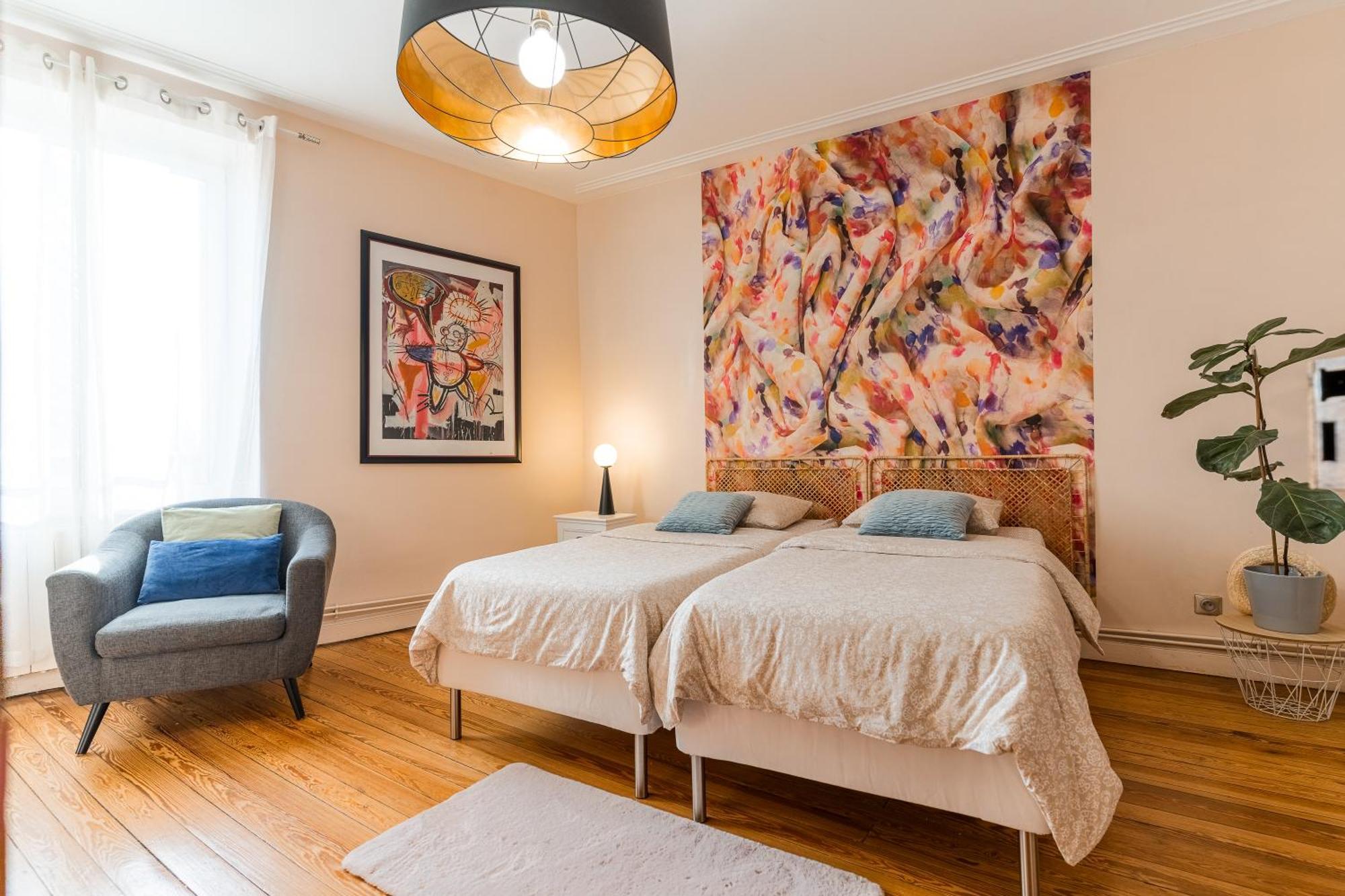 Le Maginot - Superbe Appartement De 75M2 - Deux Chambres - 4 Lits Simple -Position Centrale Centre Ville, Pompidou, Nouvelle Ville - 2 A 4 Personnes Мец Екстер'єр фото
