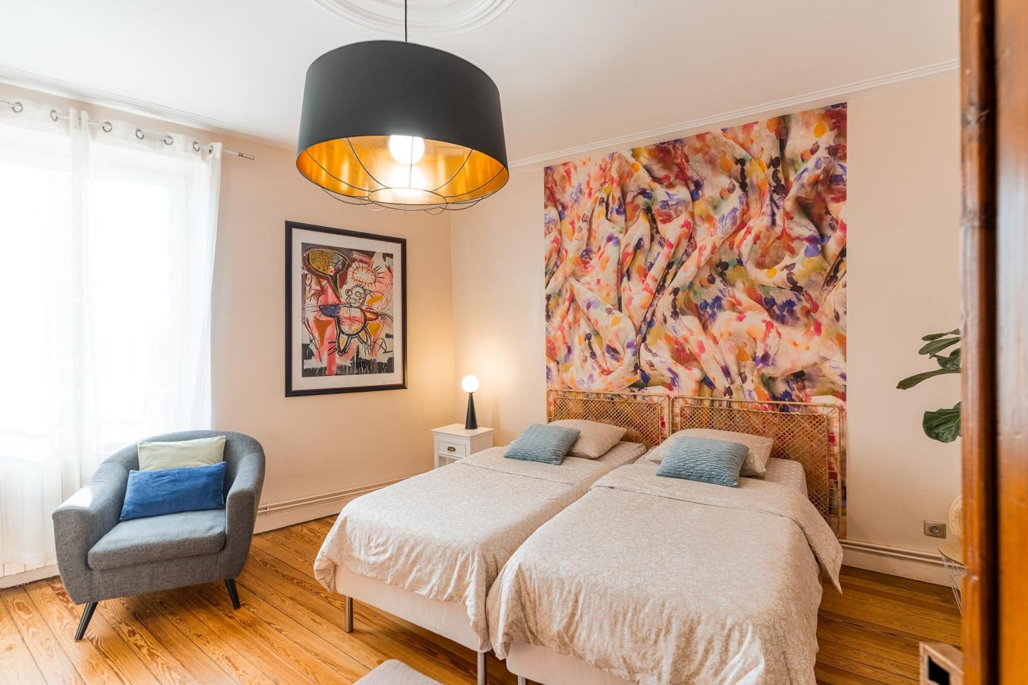 Le Maginot - Superbe Appartement De 75M2 - Deux Chambres - 4 Lits Simple -Position Centrale Centre Ville, Pompidou, Nouvelle Ville - 2 A 4 Personnes Мец Екстер'єр фото